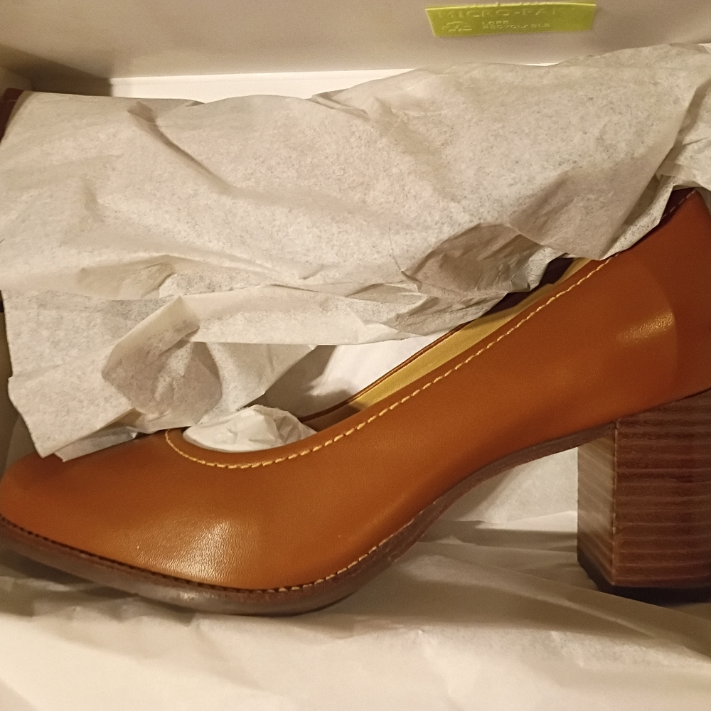 Marc Joseph NYC Pump/Cognac Napa/NIB Size 10 - Picture 8 of 9